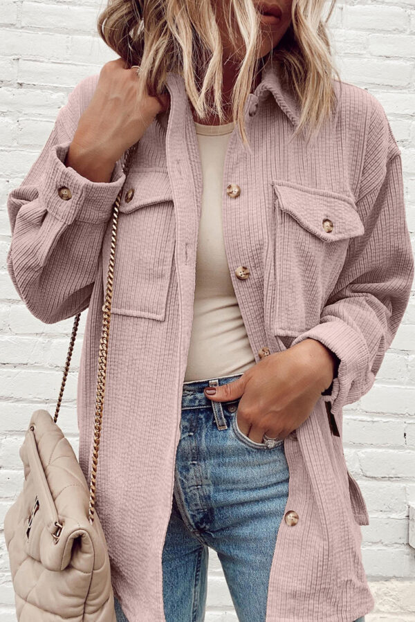 Super Soft Corduroy Shackets - Image 2