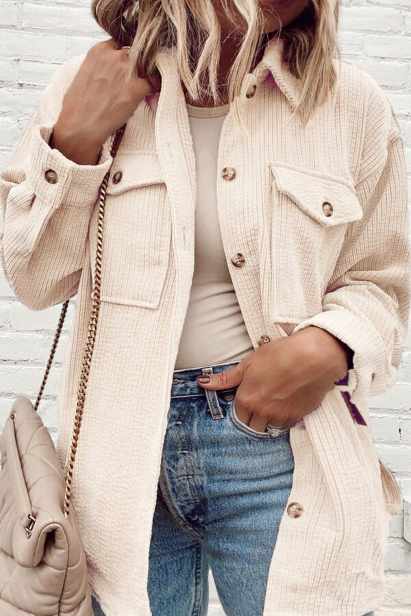 Super Soft Corduroy Shackets - Image 3