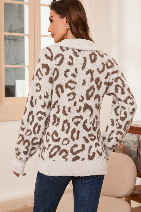 Leopard Quarter Zip - Image 2