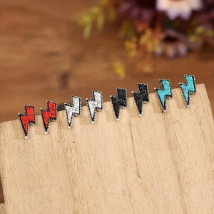 Lightning Bolt Studs