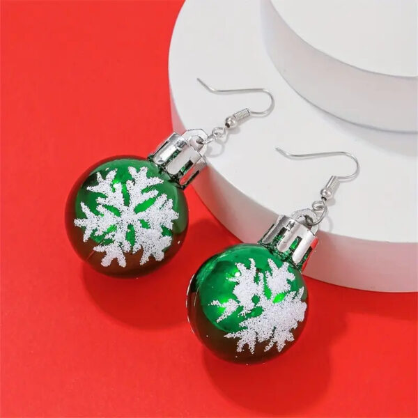 Christmas Ornament Earrings - Image 2