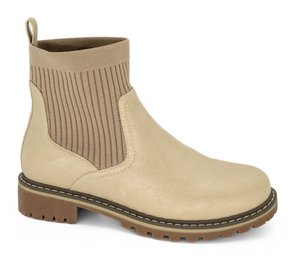 Corky's Cabin Fever Boots-Washed Gold Metallic
