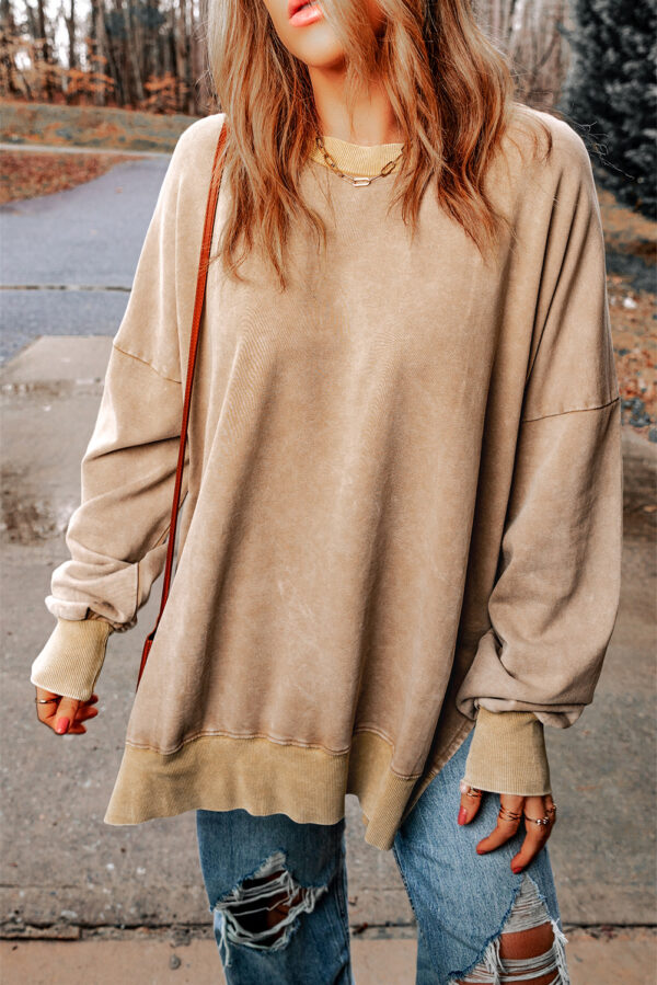 Comfy Relaxed Tunic Sweatshirt - Image 2