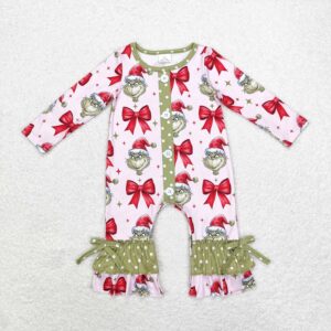 Kids Grinch Romper