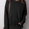 Drop Shoulder Pocketed Loose Sweatshirts - Image 4