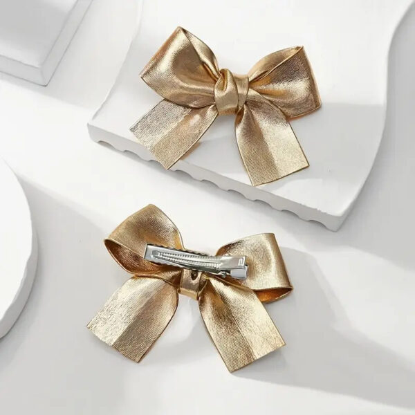 Metallic Hair Bows - Image 4