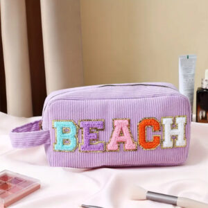 Corduroy Cosmetic Bag