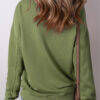 Drop Shoulder Pocketed Loose Sweatshirts - Image 2