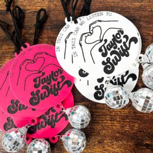 Swiftie Car Charms