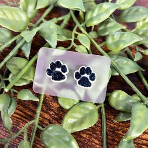 Paw Print Earrings