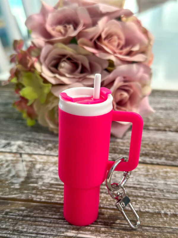 Stanley Cup Keychain/Lip Balm Holder - Image 4
