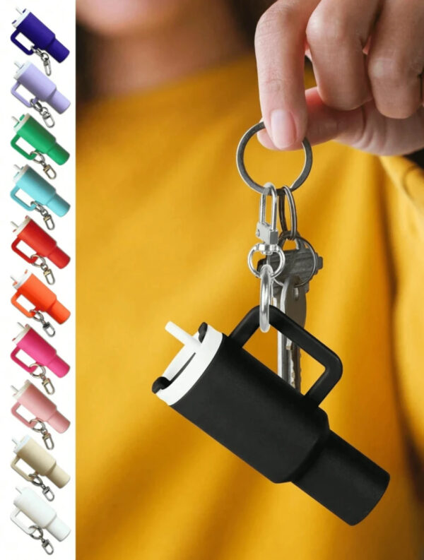 Stanley Cup Keychain/Lip Balm Holder - Image 2