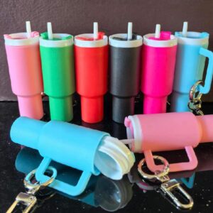 Stanley Cup Keychain/Lip Balm Holder
