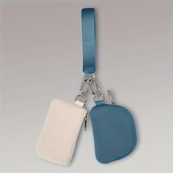 Dual Pouch Wristlet Keychains - Image 5