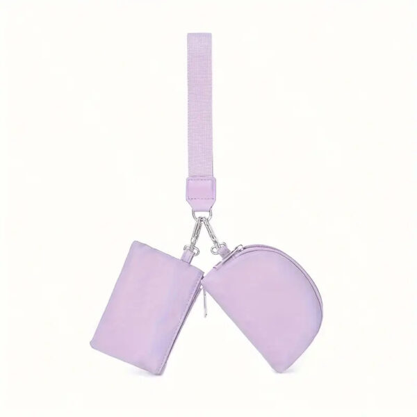 Dual Pouch Wristlet Keychains - Image 8