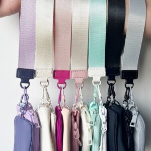 Dual Pouch Wristlet Keychains