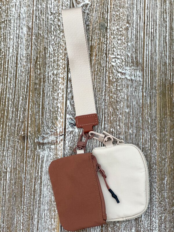 Dual Pouch Wristlet Keychains - Image 2