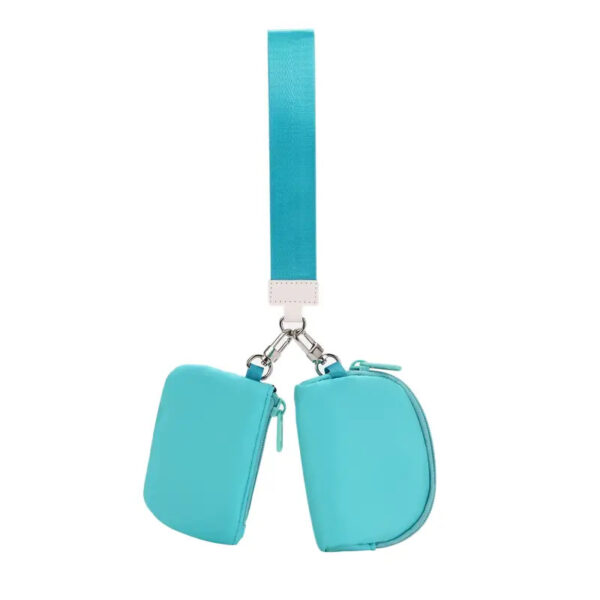 Dual Pouch Wristlet Keychains - Image 9