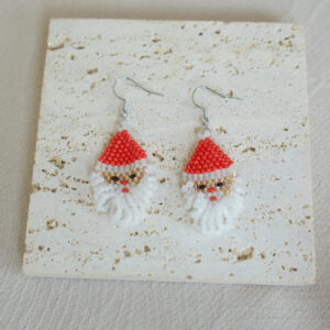 Santa Earrings