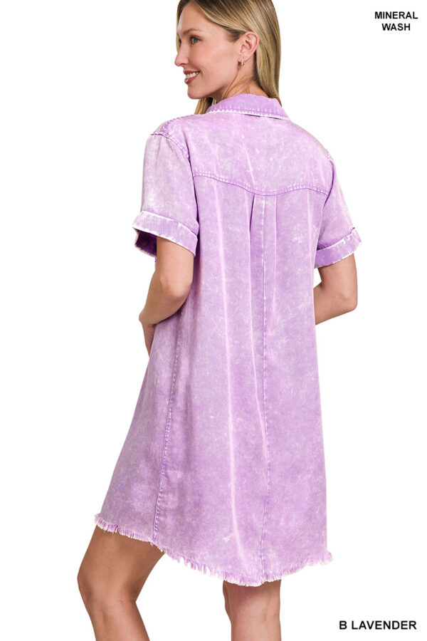 Tencel Mineral Washed Dresses - Image 7