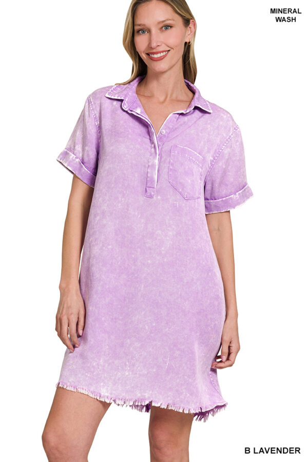 Tencel Mineral Washed Dresses - Image 6