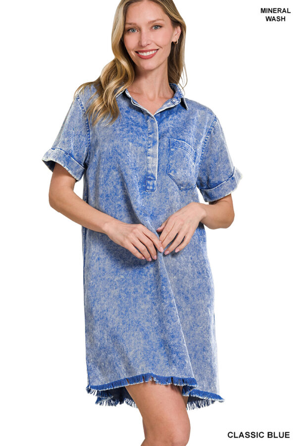 Tencel Mineral Washed Dresses - Image 8