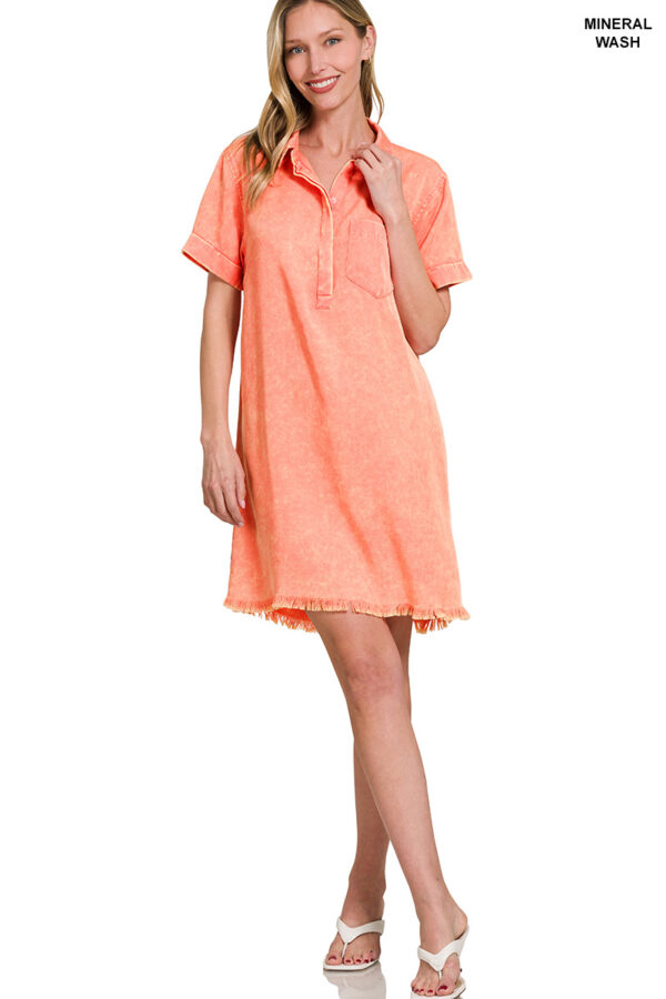 Tencel Mineral Washed Dresses - Image 5