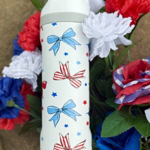 Stella Patriotic Bow Water Bottle