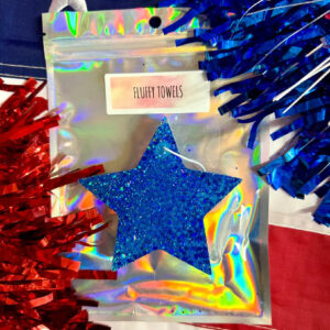 Glittery Star Freshies