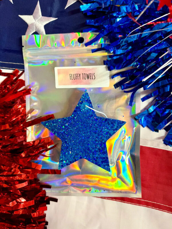 Glittery Star Freshies