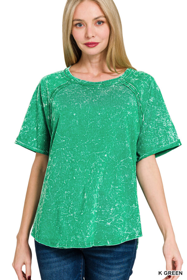 Simple Summa Crinkle Wash Tee - Image 3