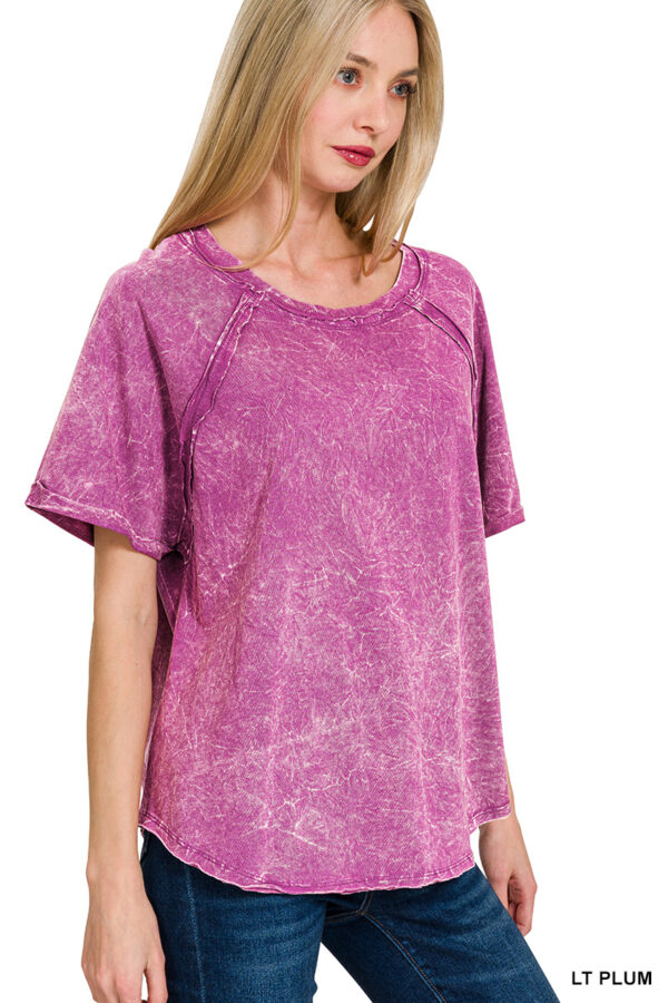 Simple Summa Crinkle Wash Tee - Image 2