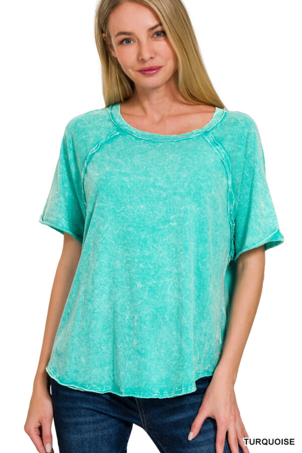 Simple Summa Crinkle Wash Tee