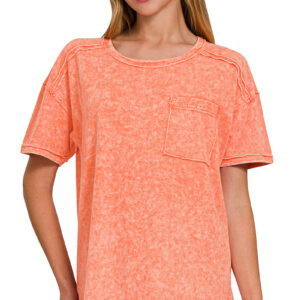 The Sky's The Limit Halo Mineral Washed Tee