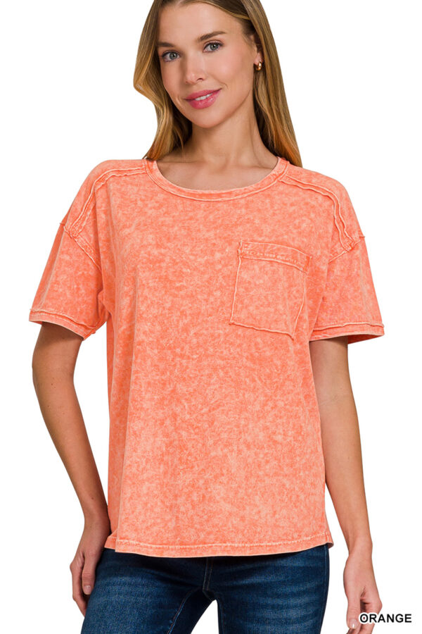 The Sky's The Limit Halo Mineral Washed Tee