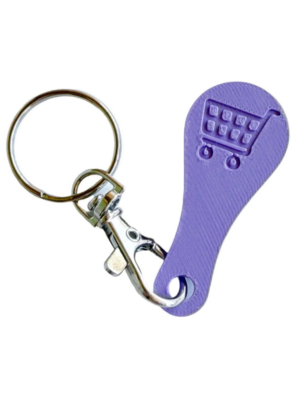 Shopping Cart Quarter Saver Keychain - Image 7
