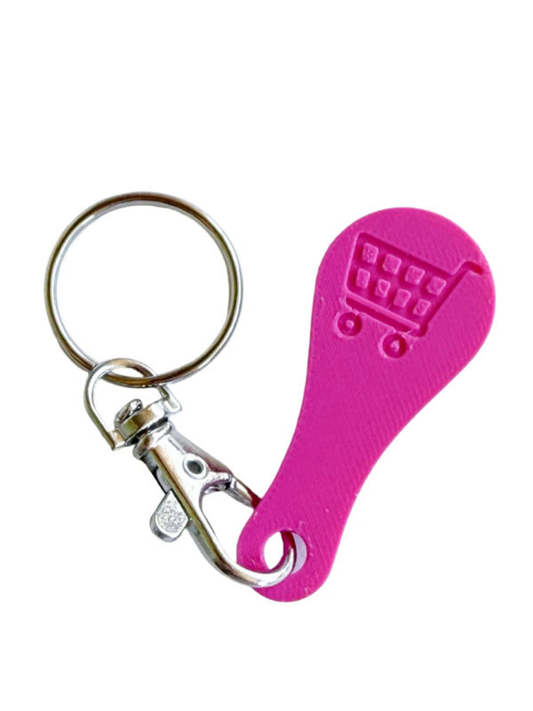 Shopping Cart Quarter Saver Keychain - Image 8