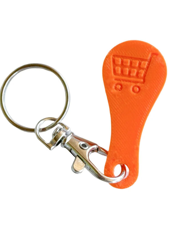 Shopping Cart Quarter Saver Keychain - Image 6
