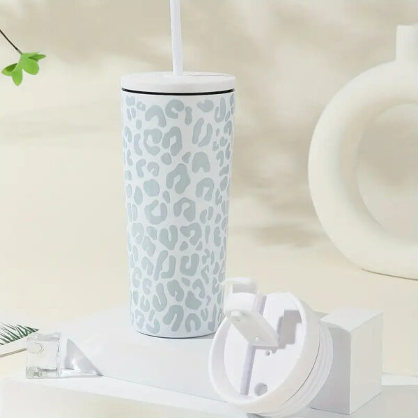 20oz Leopard Stainless Tumbler - Image 2