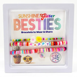 Besties Bracelet Set - HAPPY
