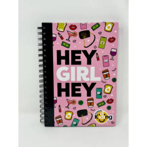 Hey Girl Hey Spiral-Bound Notebook