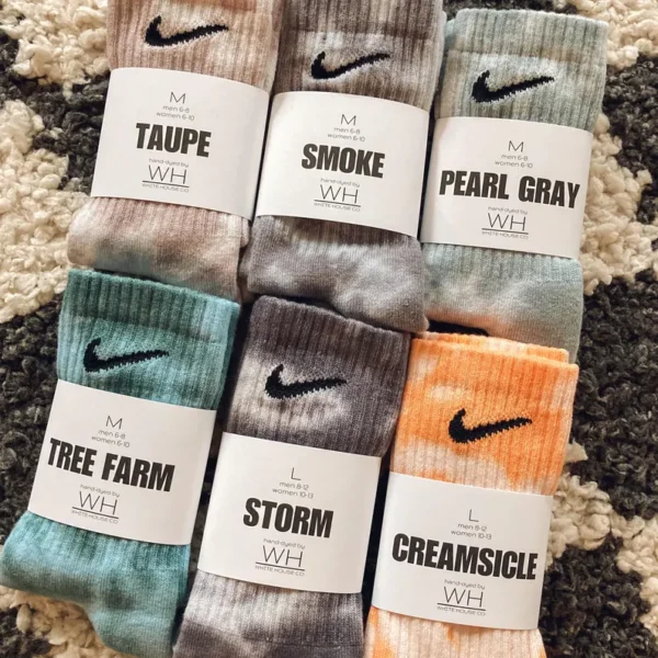 Tie Dye Crew Socks - Image 4