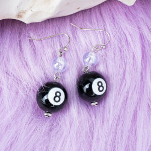 8 Ball Earrings