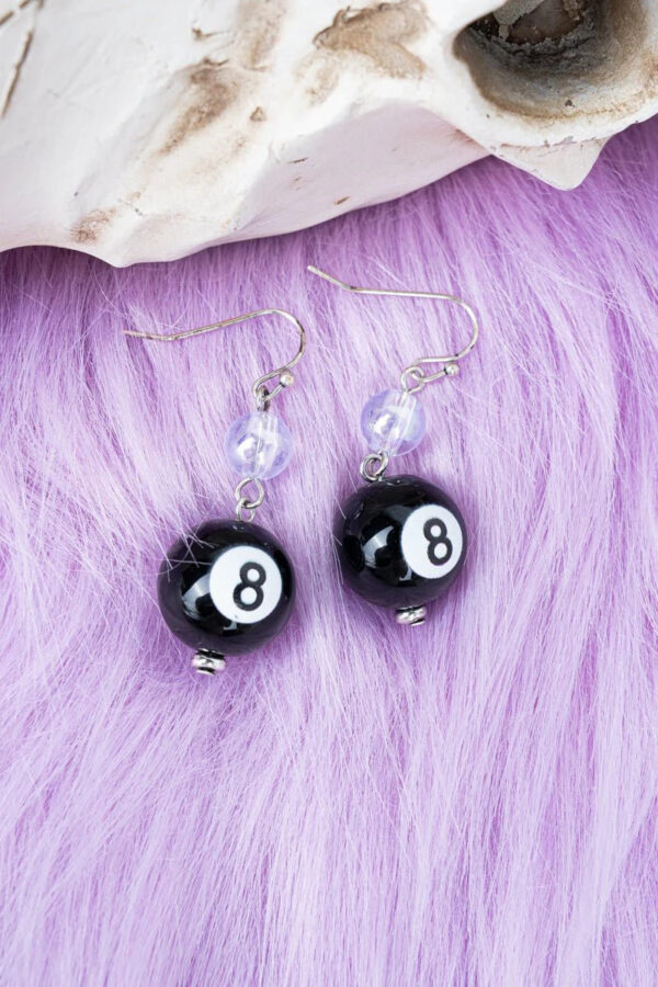 8 Ball Earrings