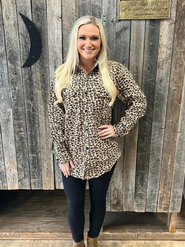 Leopard Flannel - Image 2