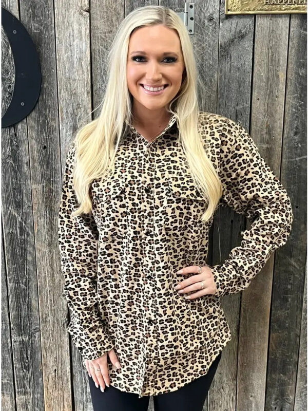 Leopard Flannel