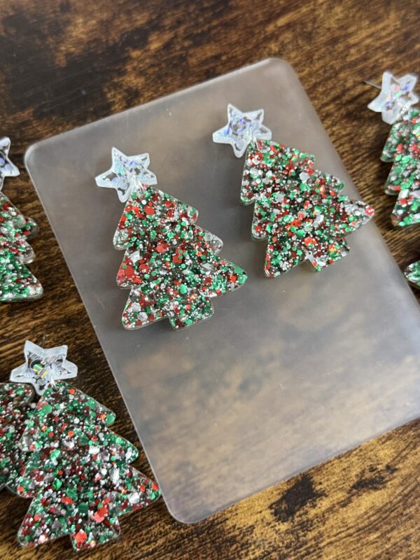 Thick & Sprucy Dangle Earrings