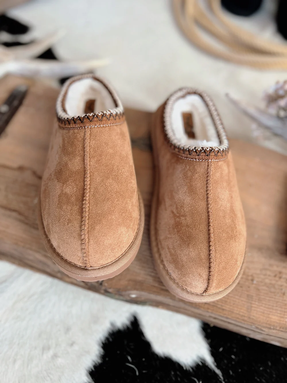 Very G Sparks Slippers - Tan