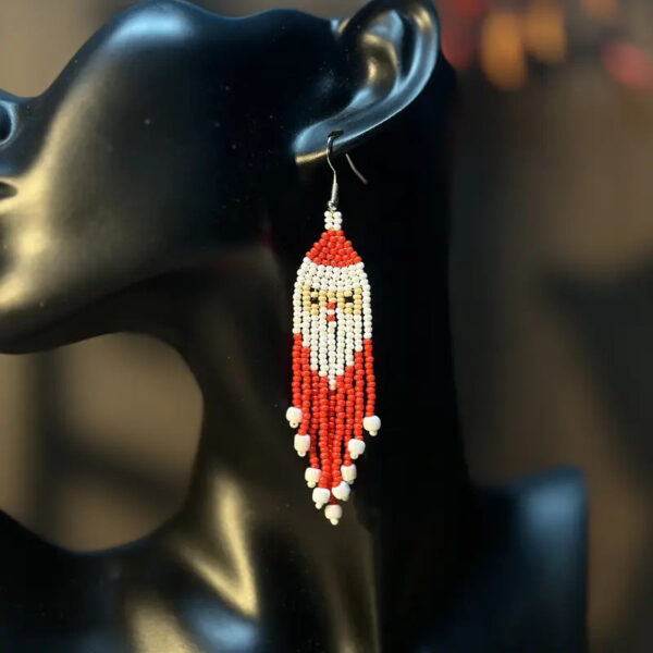 Santa Tassel Earrings
