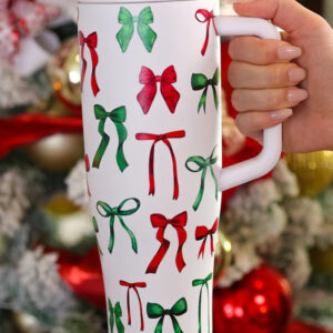 Christmas Bow Tumbler